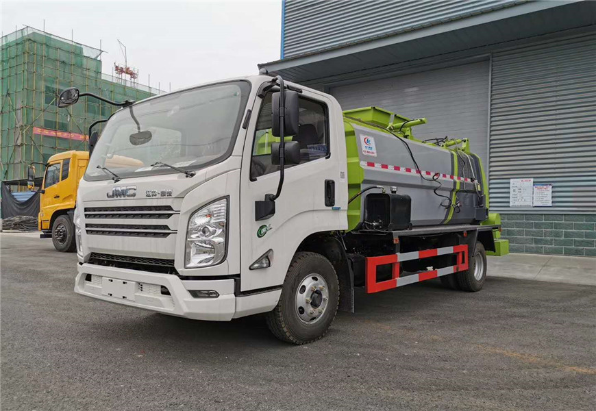 江鈴凱悅餐廚垃圾車(chē) 國(guó)六